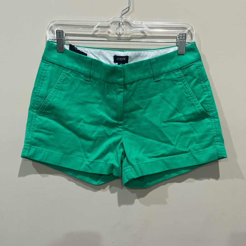 J. Crew Vibrant Green Women's Bermudas